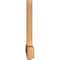 Ekena Millwork Eugene Smooth Timber Gable Bracket, Western Red Cedar, 96"W x 32"H x 3 1/2"D x 5 1/2"F, 8/12 Pitch GBW096X32X0406EUG00SWR - alternate 3